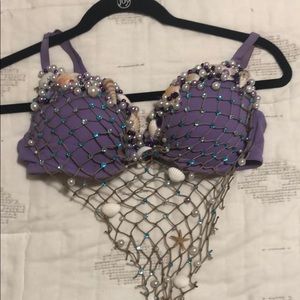 Mermaid rave costume